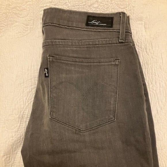 Levi's Denim - Levi's Gray Straight Leg Jeans
